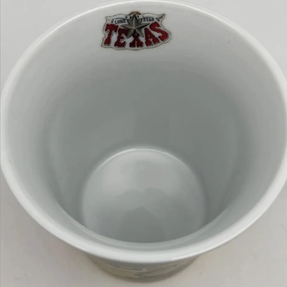 I Love Texas Mug/cup 10 Oz Lone Star State Ceramic The Post Card Factory